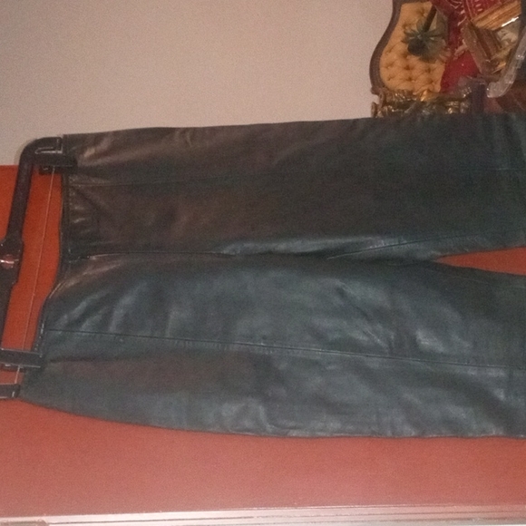 Cache Pants & Jumpsuits Vintage Quality Leather Pants Poshmark